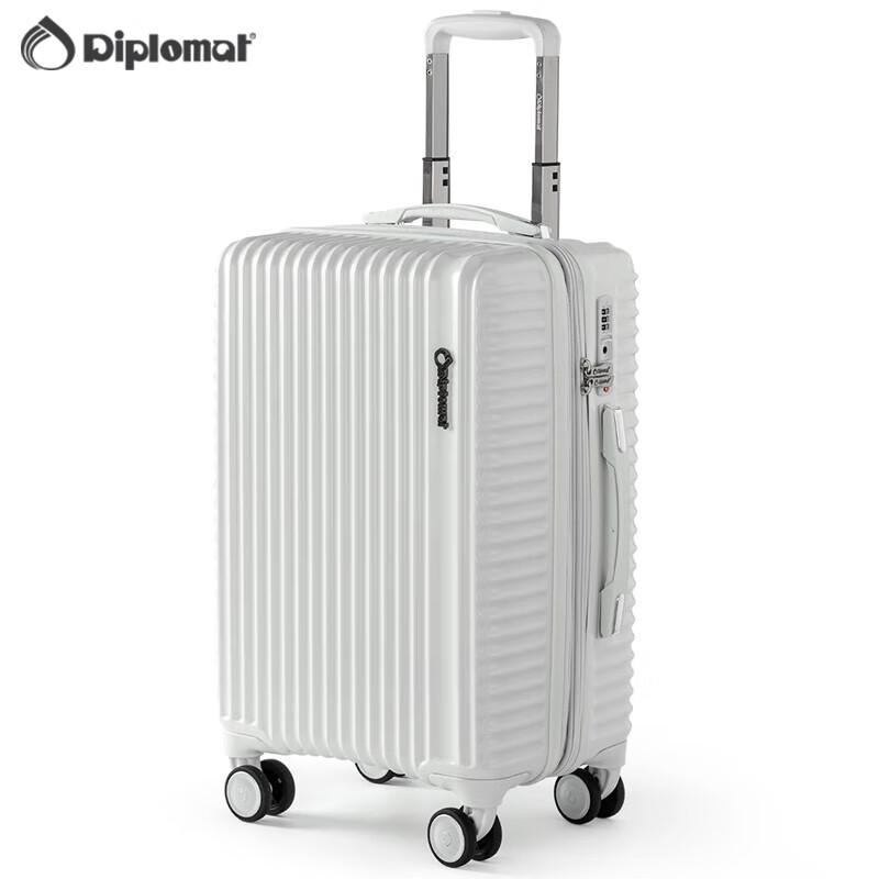 Diplomat Expandable Hardside Spinner Suitcase 20-inch
