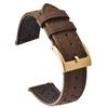 Racing Leather Strap 18mm 20mm 22mm Breathable Porous Leather Watch Strap Quick Release Leather Watchbands Universal Men Women