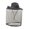 Solar Fan Cap Wide Brim Built-in Dual Solar Fans USB Charging Cooling Fishing Hat Breathable Mesh Cover Sun Protection