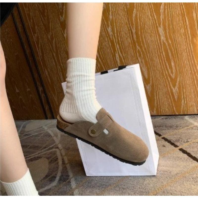 Nieuwe Stijl Dames Schoenen met Dikke Zool, Bovenkleding Flip-top Schoenen en Slippers