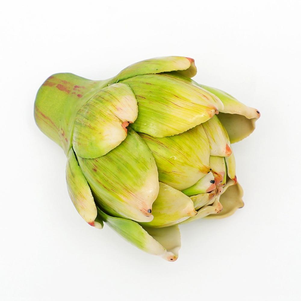 Creative DIY Large Artificial Artichoke Kitchen Decoration Handmade Fake Vegetables and Fruits Faux Artichokes Home