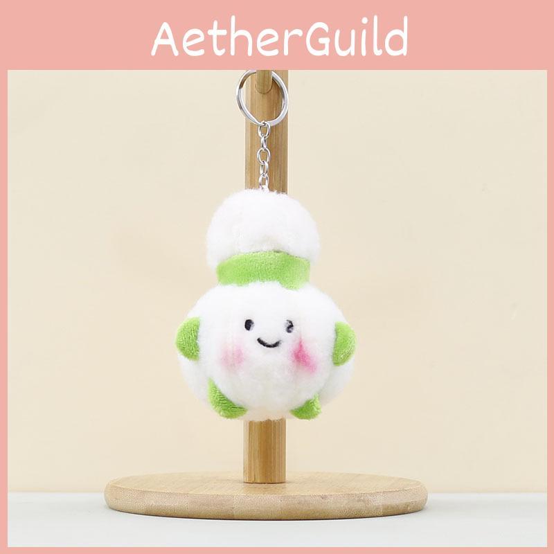 Cute Garlic Plush Keychain Plushie Toy With Pp Cotton Filling For Decor Bag