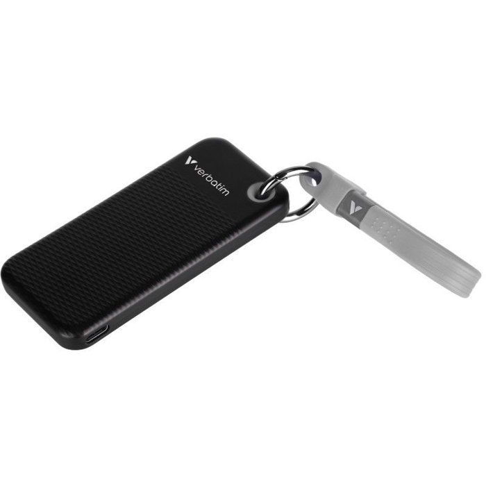 Disque ssd externe - verbatim - pocket - 1 to - noir / gris