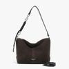 Autumn and winter retro matte bag women's 2025 new versatile shoulder underarm messenger bag niche portable bucket bag