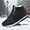 Women's Fashion Winter Boots Plush Lined High Top Design Anti Slip Rubber Outsole Snow Sneakers  New Soft Winter Ankle Boots