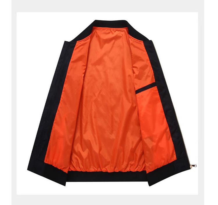 Plus Size MA-1 Flight Jacket XL - Casual Windbreaker Baseball Uniform Air Force Coat