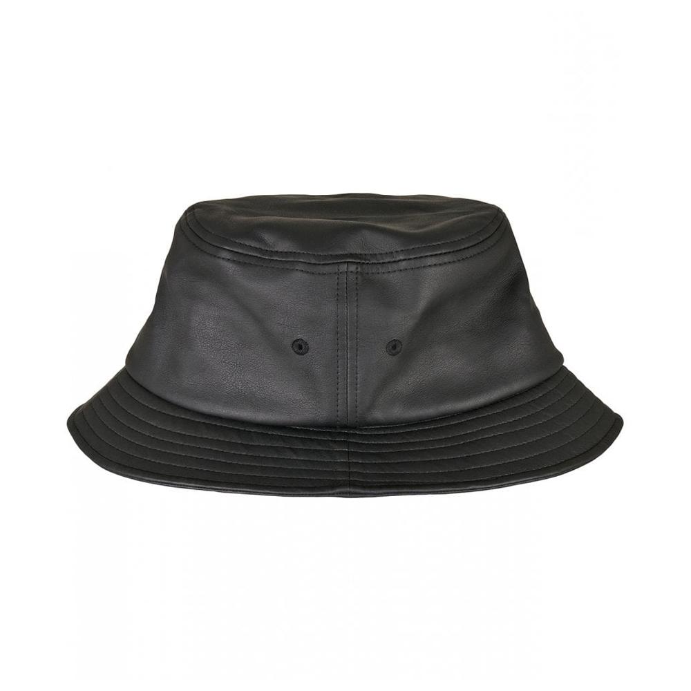 Flexfit Faux Leather Bucket Hat