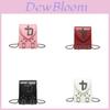 Pu Small Square Bag With Studs For Womens Daily Casual Use