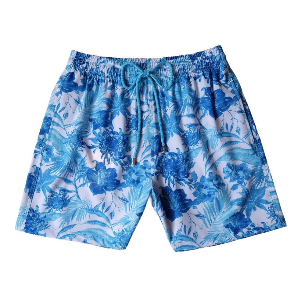 Costume da Bagno da Uomo Brand Tartaruga Shorts da Nuoto Estivi Asciugatura Rapida Pantaloncini da Spiaggia Con Tasche Laterali e Fodera in Rete Costumi da Bagno