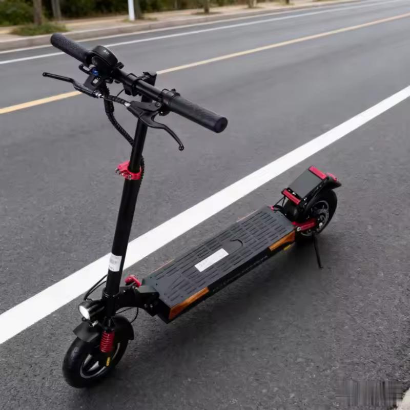 L12 Monopattino Elettrico Pieghevole Fuoristrada per Adulti 500W 48V 16Ah 50kmh Autonomia 45-50KM Pendenza 35 Gradi Doppio Freno a Disco Impermeabile UE Disponibile