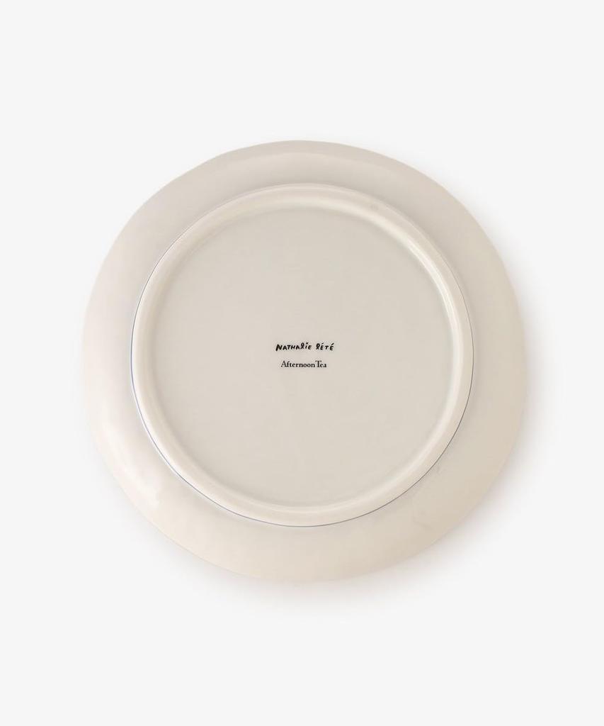 Afternoon Tea Living Dinner Plate JQ17, Kutani Ware Large Plate/Natalie Lete Green