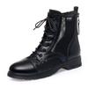 Summer Lightweight Ankle Boots, Solid Color, Versatile, British Style, Flat Heel, Openwork Mesh Boots, Women's Breathable Mesh Sandals
