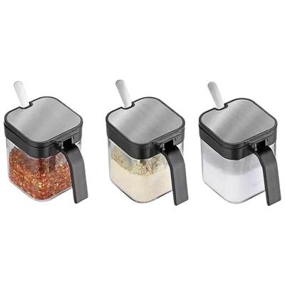 Baixinshi Leichte Luxus Küche Glas Gewürzglas Set