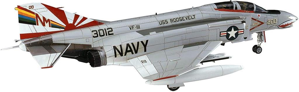 Hasegawa US Navy Phantom II Plastic Model Kit E36 1/72 F-4B/N