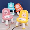 Xin Bei Le Kids' Squeaky Plastic Chair with Backrest - Ideal for Home or Kindergarten.