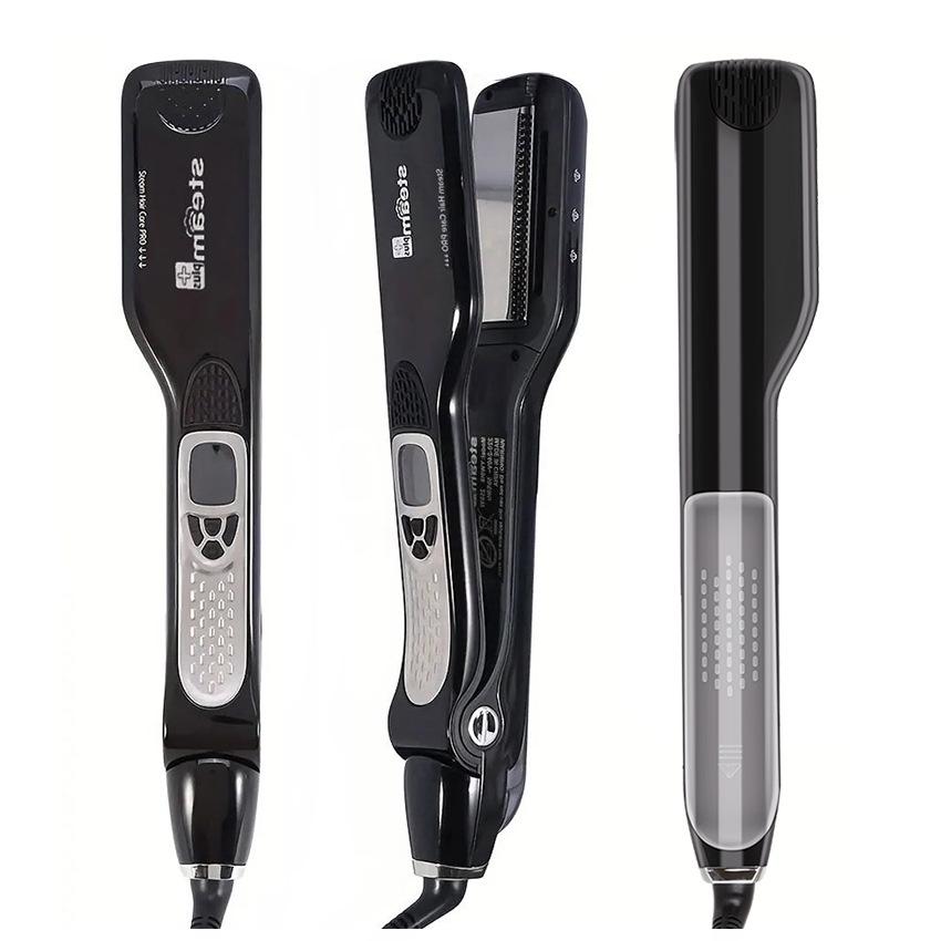European Standard Dual-Use Hair Iron: Straightening, Curling, and Spray Functions