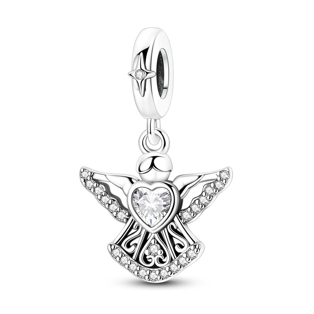 New Charms Copper Original Beads Golden Chameleon Cross Pendant Fi Bracelet Making Woman Jewelry