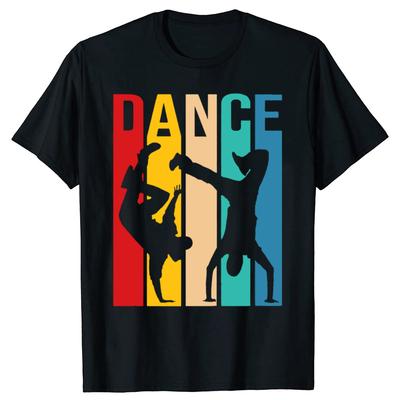 Funny Breakdancing BBoy Dance Breakdance Dancer Tshirts Men Womens Fashion Casual Tshirt Loose Oversized Streetwear T Shirt