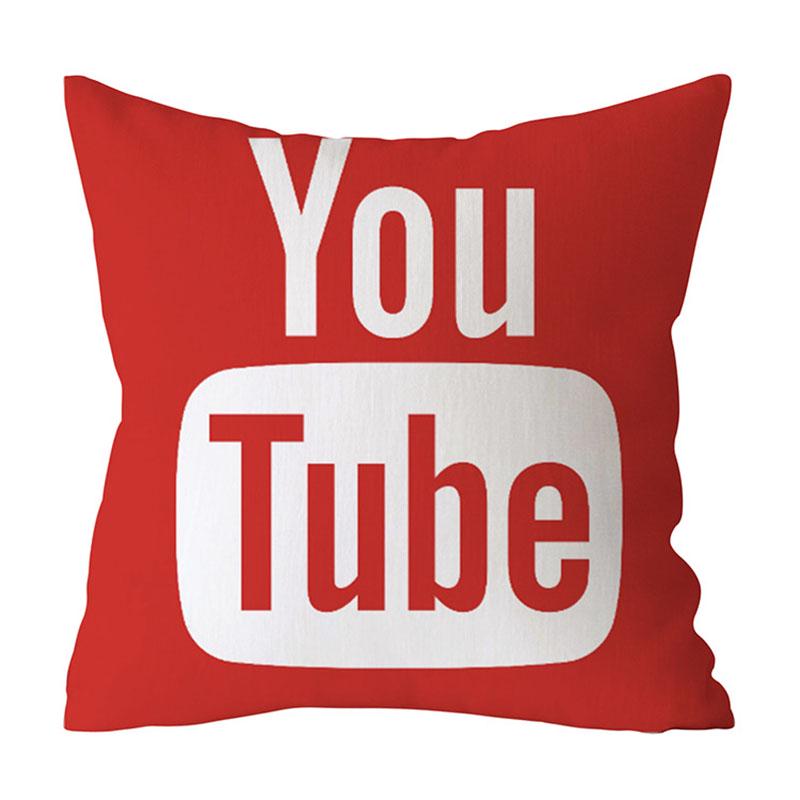 

Linen 177 Cotton Pillow Case Youtube Play Movie Video Music Subscribe Gift P