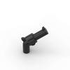 Non-Toxic Moc 10Pcs 30132 Pistol Black Building Blocks Kit Handheld Prop Arms Bricks Particle Diy Toys Children Kid Birthday Xmas Gifts