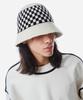 Seullipiseullib Chessboard Ivory Bucket Hat