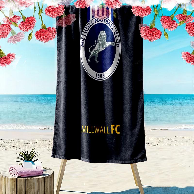 Millwall logo Beach Towel, Large Soft Quick Dry Towel for Beach Camping Swimming