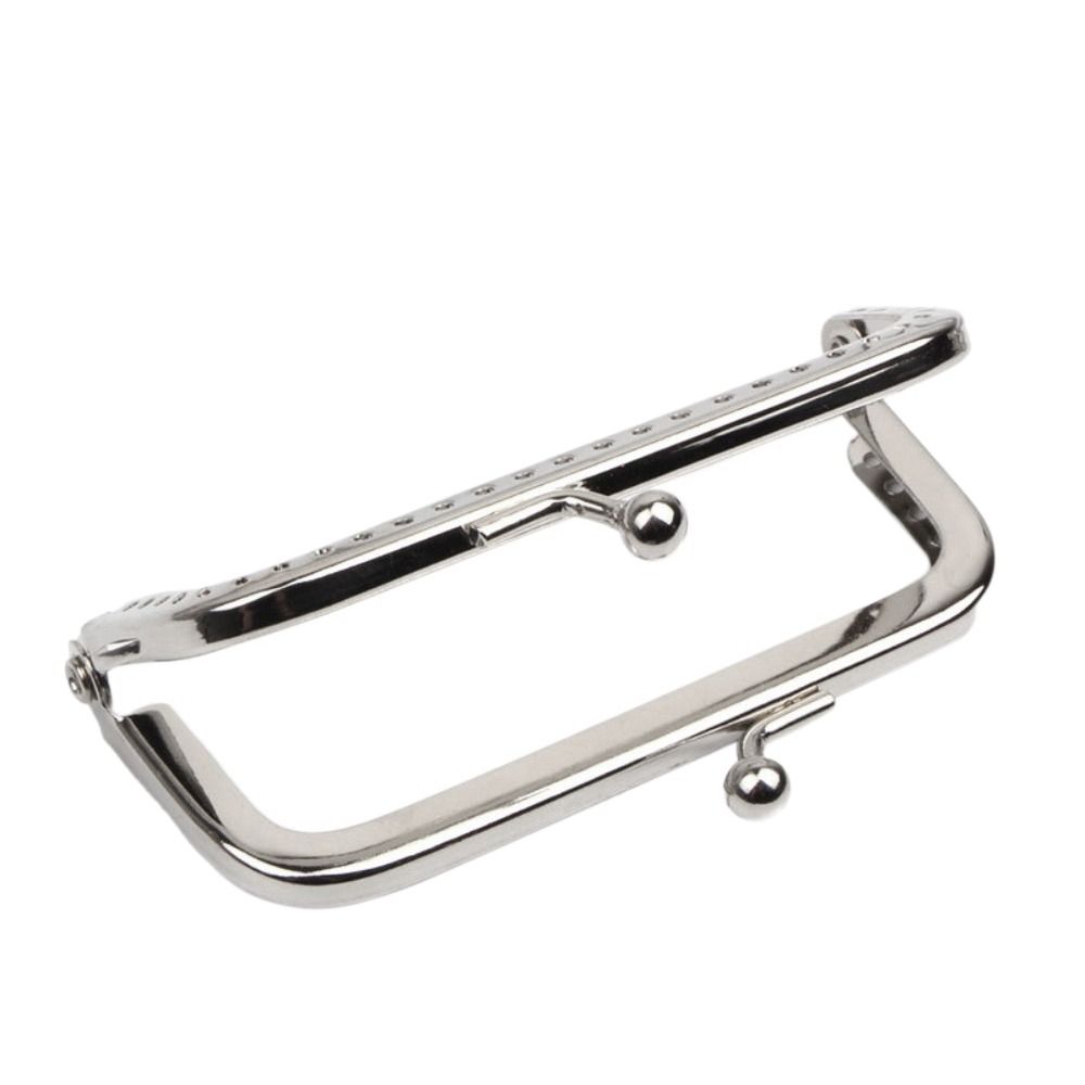 Vintage Kovový Rám Kabelky Zapínání na Polibek Kovový Rám Kabelky Rám Mini Taštičky Spona Výroba Tašek