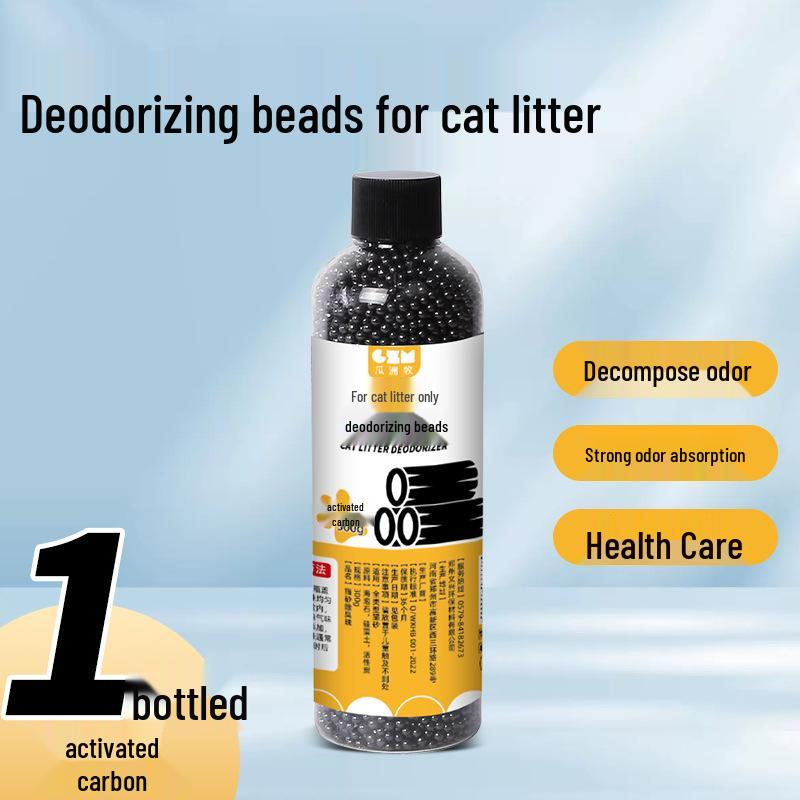Cat Litter Odor Eliminating Beads with Activated Carbon