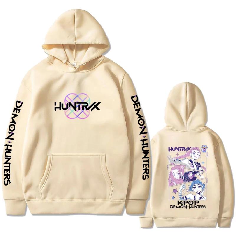 

Mira Rumi Zoey Huntrix Hoodies Men KPop Demon Hunters Printed Sweatshirts Women Fashion Harajuku Streetwear Hoody Pullovers 3XL