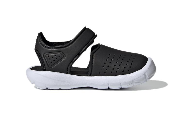 Kids' Sneakers Adidas FortaSwim Stripes Infant 'Black'