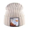 Hats For Knitted Fashion New Men Women Wolf Pattern Skullies Beanies Unisex Knitting Streetwear Hip Hop Bonnet Caps Kpop Gorras