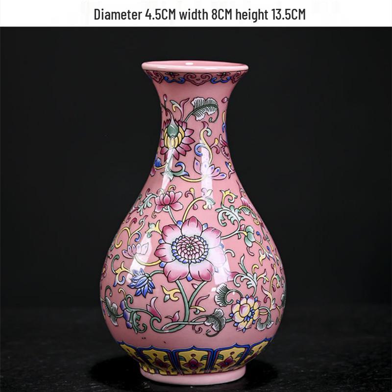 Antique Blue and White Chinese Porcelain Vase - European & American Handicraft for Flower Arrangements