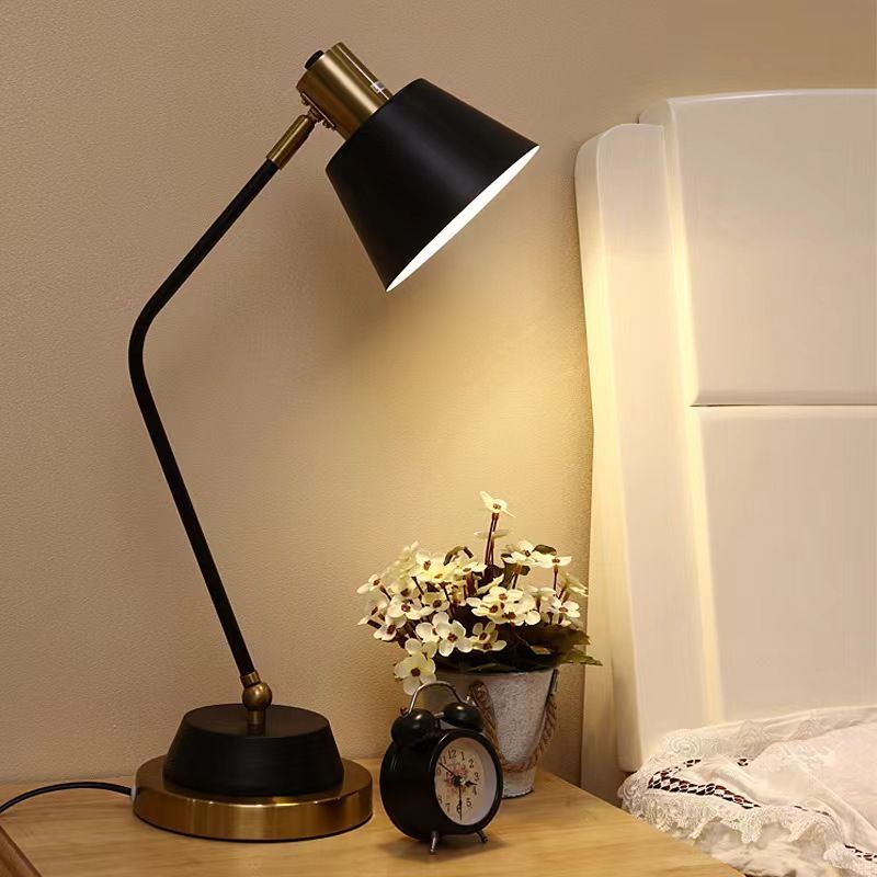 Modern LED Adjustable Desk Lamp Long Swing Arm E27 Table Lamp Bedside Study Office Eye Protection Reading Lights EU/US Plug
