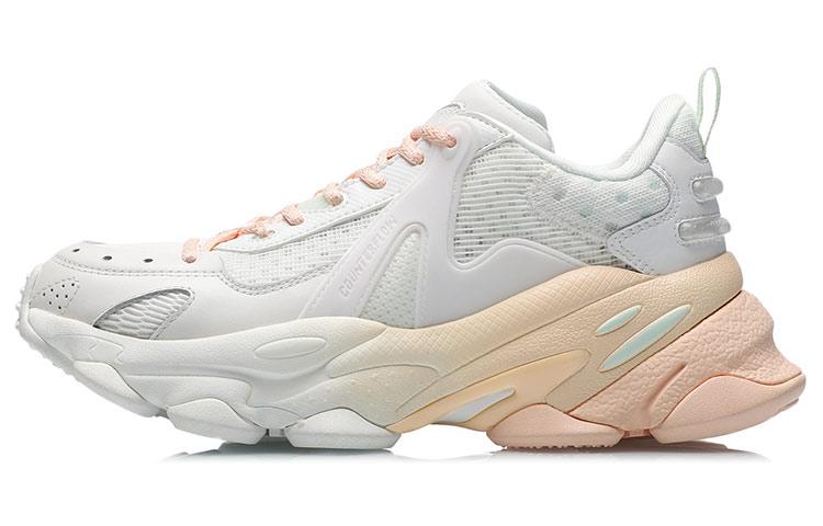 Li Ning CF Textile, Synthetic Leather, Mesh Cushioning Slip Resistant Abrasion Resistant Breathable Lightweight AGLR068-2 39