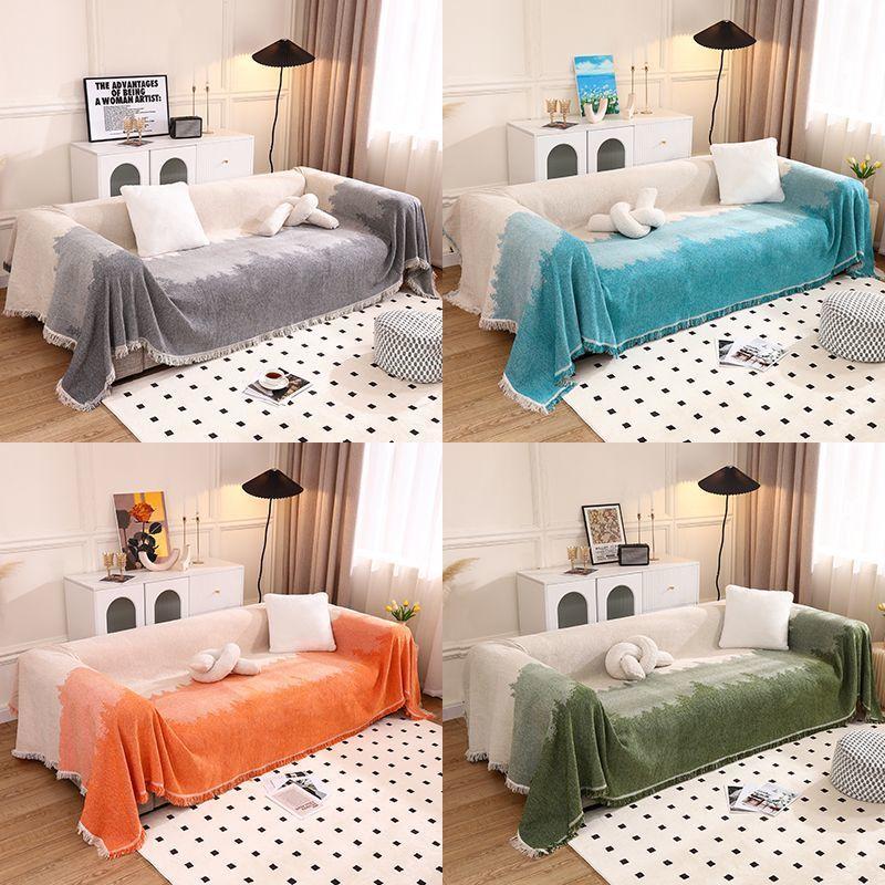 Sofa Cover Blanket for All Seasons All-inclusive Sofa Towel Chenille Cover Living Room Sofa Cover Anti-cat Scratch