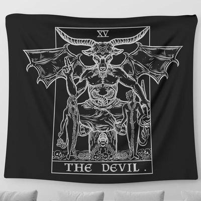 Tapestry Devil Tarot Halloween