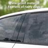 6PCS Car Pillar Posts Fit For Opel Insignia B / MkII (Z18) 2018 2019 2020 Glossy Black Door Trim Window Cover Decor Accessories