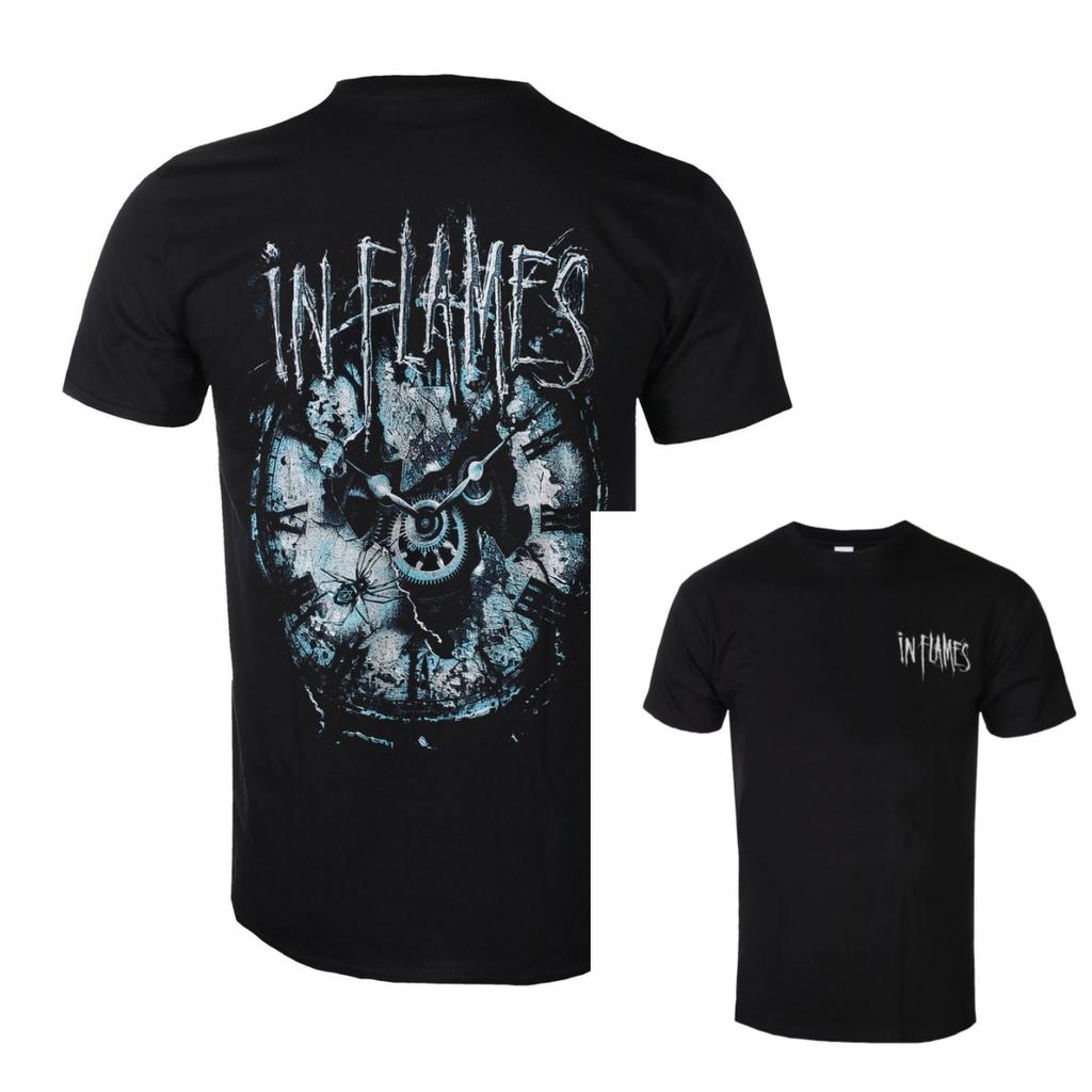New Summer in Flames Graphic Cotton Tshirt Unisex Summer Short Sleeve Fashion Brand Tee Luxury Casual Vintage Tees