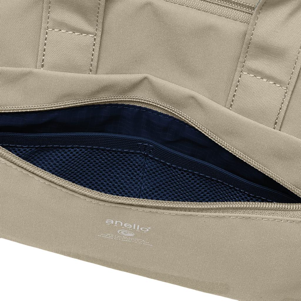 2WAY Mini Boston Bag Water Repellent Lightweight 10 Pockets CABIN GTM0177 Gray Beige [Anello Grande]