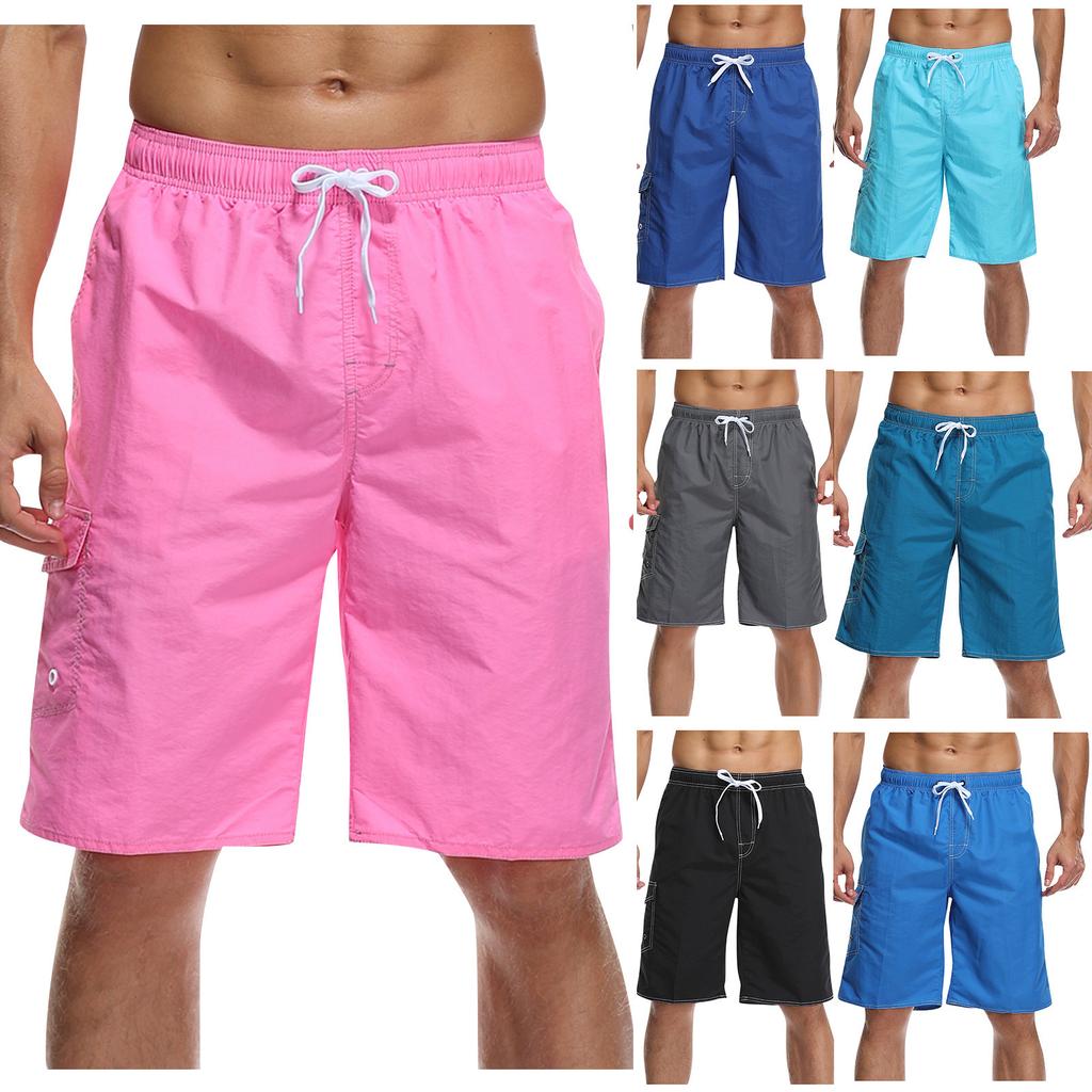 Pantaloni da Spiaggia Estivi da Uomo Pantaloni da Surf da Uomo Taglia L Pantaloncini Larghi