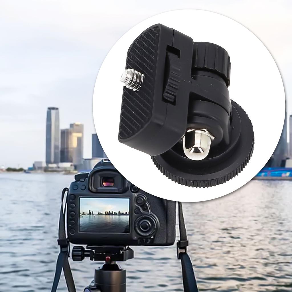 Kamerazubehörhalterung 1/4-Zoll-Schraube Blitzschuh für Monitore und Videoleuchten Kompatibel mit DSLR- und spiegellosen Kameras