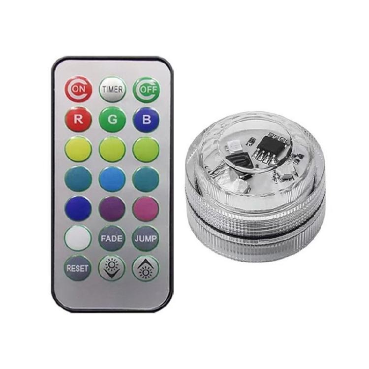 Adhesive Atmosphere Light Car Interior Ambient Light Auto Roof Light Wireless LED Lights Remote Control Decoration Lamp