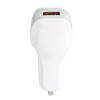 12 24V Portable 3.0 USB Fast Car Charger for Phone Camera Tablet Practical Auto AccessoryWhite