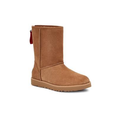Ugg Classic Short Logo Zip Boots