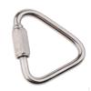 Fastener Hook Carabiner Keychain Buckle Camping Hiking Stainless Steel