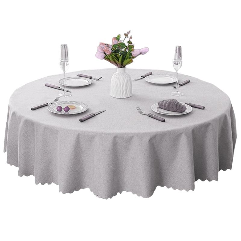 Durable Table Linens Tablecloth Linens Texture Tablecloth, Water Resistant and Easy Cleans,for Birthdays Party Occasion