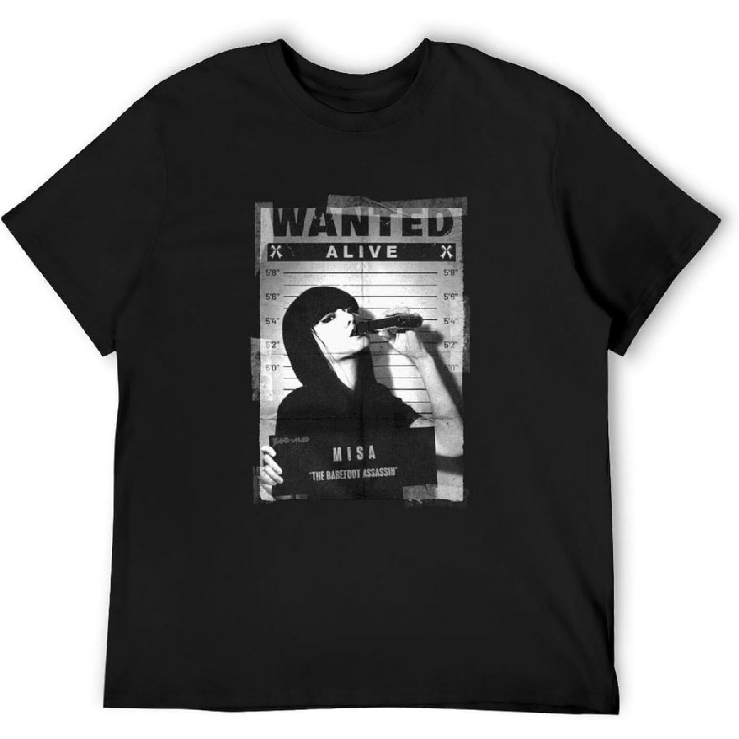 RAT-MAKING Men s NWT Popular Band-Maid Misa The Barefoot Assassin Rock Band Personalised T-Shirts Black XXXXXL разноцветный