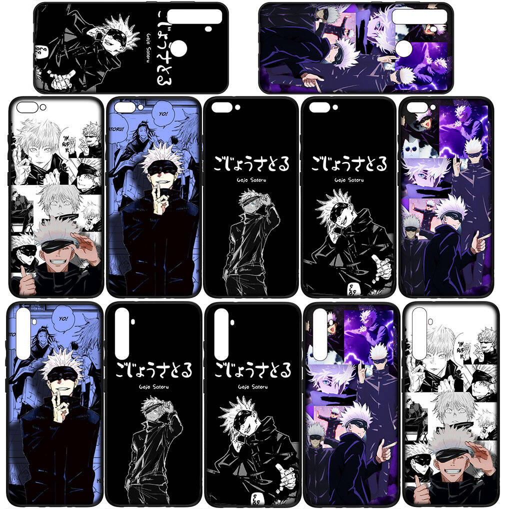 for Motorola Moto Edge 70 60 50 G54 G86 Samsung Galaxy S25 iPhone 17 16 15 Xiaomi Redmi Note 14 13 Pro Max Phone Case Jujutsu Kaisen Gojo Satoru Cover