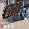 Applicable To Apple 17Pro Simple Skin Mobile Phone Case iPhone16Pro Max Magnetic Attraction Color Contrast Anti-drop Protective Case
