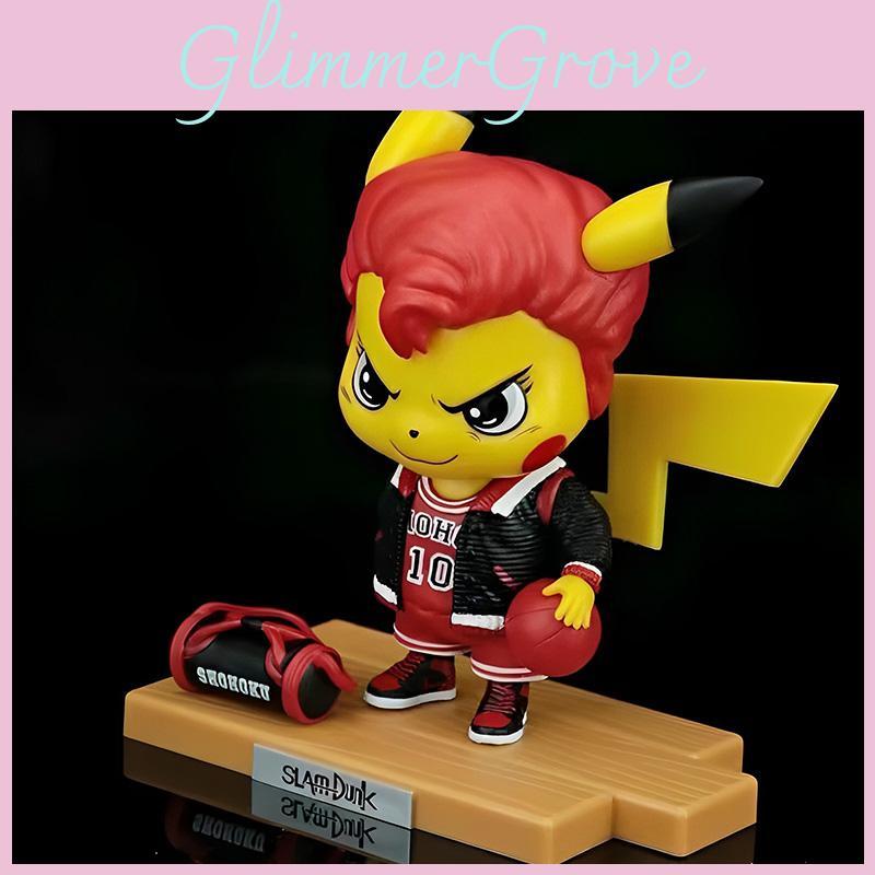 Gk Cs Ko Slam Dunk Sakuragi Pikachu Figure Collectible Model
